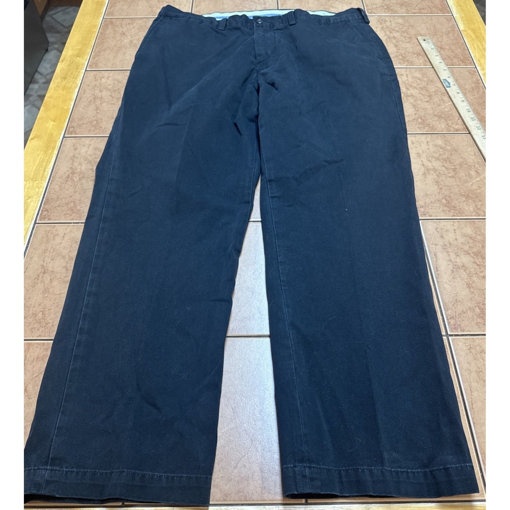 Polo Ralph Lauren Men's Black Twill Cotton Chino Pants Classic Fit 38 x 30